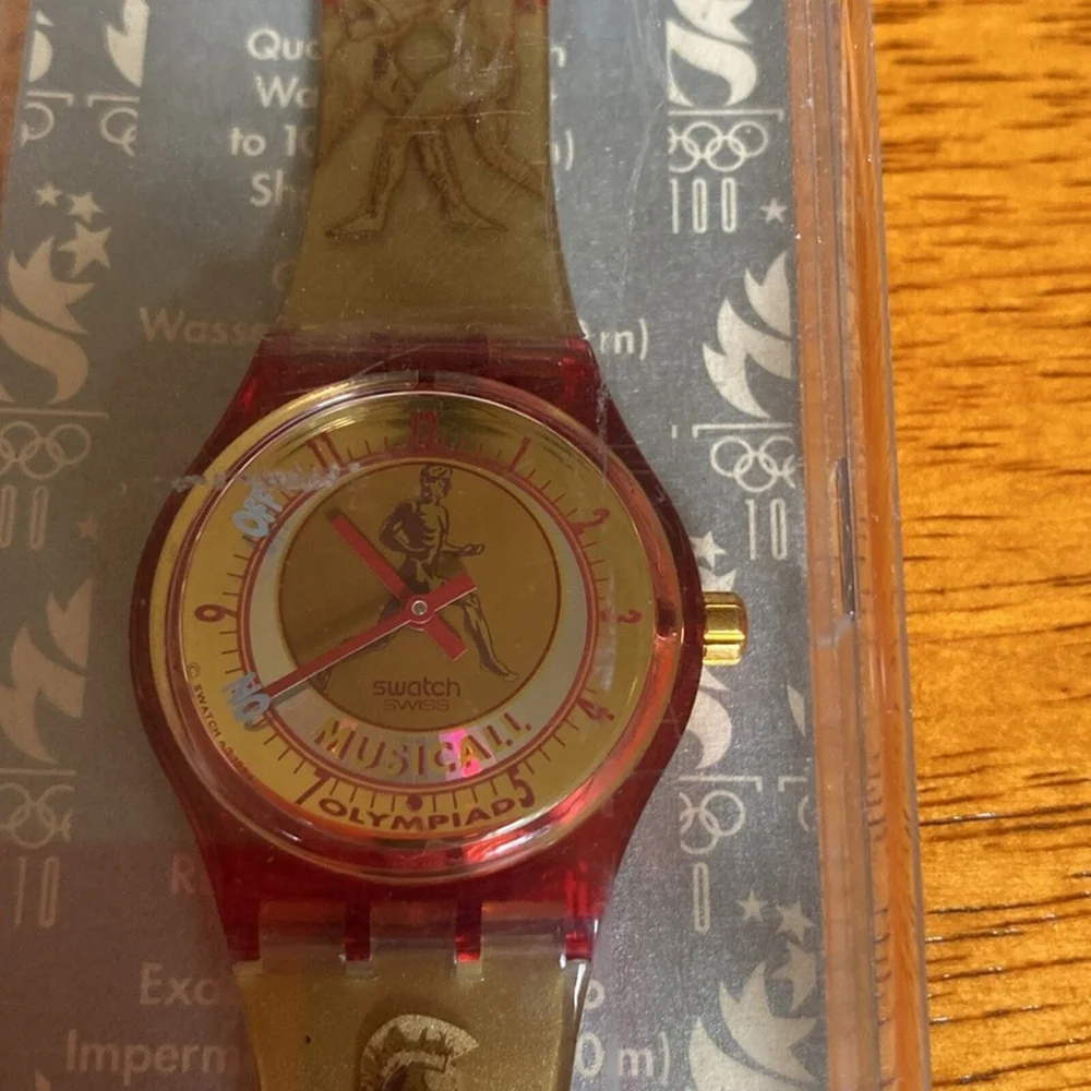 Olympic Swatch, 1996 Atlanta, original packaging